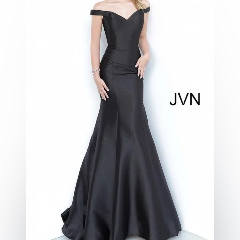 Jovani; Mermaid Off the Shoulder Ball Gown